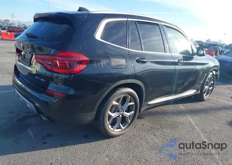 2020 BMW X3 Sdrive30I z USA, uszkodzony, nr VIN 5UXTY3C03L9C76158